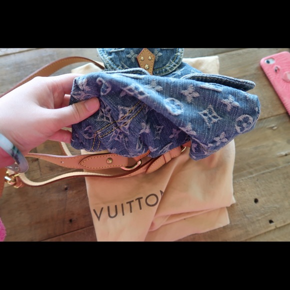 Rare LV denim mini backpack - Picture 3 of 8